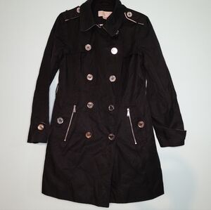 Black Michael Kors Trenchcoat